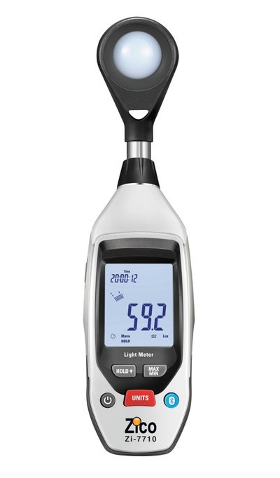 ZI-7710 Light/lux meter+ Bluetooth 